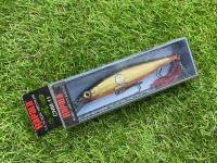 เหยื่อ RAPALA CLACKIN MINNOW (CNM) 11 ซม. สี G (เหยื่อดำตื้น 4-5 ฟุต) รุ่นหายาก กล่องสีฟ้า FINLAND