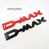 XSD 1 X ABS โครเมี่ยม DMAX Logo Huruf รถหลังสัญลักษณ์ลำต้นตราสติกเกอร์รูปลอกแทนที่สำหรับอีซูซุ