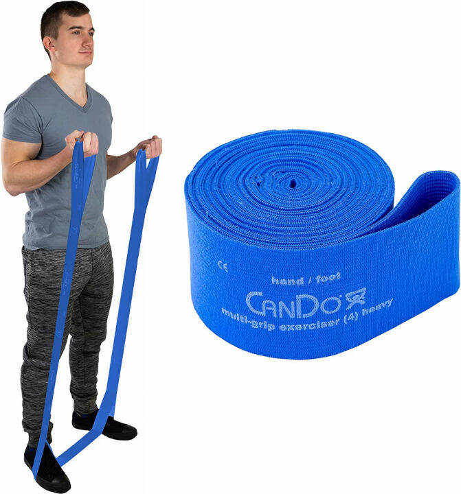 cando-multi-grip-6-foot-exercise-resistance-band-with-hand-foot-loops-for-total-body-workouts-training-rehab-stretching-and-therapy-heavy