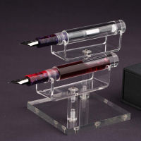 MAJOHN C1 Dropper Fountain Pen Fully Transparent Large-Capacity Ink Storing Iridium EFFM Fashion Nice Writing Office Gift Pen