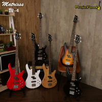 Matrixss เบสไฟฟ้า เบส Electric Bass รุ่น IB-4 + สายสะพาย + สายแจ็ค