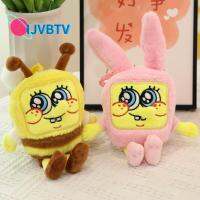 IJVBTV ฟองน้ำ bobs จี้ตุ๊กตา SpongeBob ผึ้ง SpongeBob แพทริคสตาร์ จี้กระเป๋าเป้สะพายหลัง นุ่มนุ่มๆ ของขวัญสำหรับเด็ก