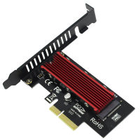 JEYI Combo Cooling Warship ฮีทซิงค์ SK4 M.2สำหรับ NVMe SSD To PCIE 4.0 X4อะแดปเตอร์การ์ด M Key สนับสนุน PCI Express PCI-e X8 X16