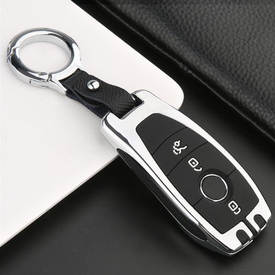 Zinc alloy+Silicone Car Remote key Case For Benz GLS GLE CLS GLC W167 X167 C257 X253 Fob Shell Cover Skin Jacket Sleeve