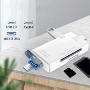 AMELY Giao Diện Đa Năng Đa Năng Tốc Độ Cao Type C USB2.0 TF OTG Thẻ Micro