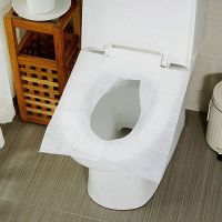 New Product 20Pcs/Lot Disposable Toilet Seat Cover Waterproof Safety Travel/Camping Bathroom Accessiories Mat Portable Essential For Outdoor