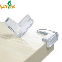 4Pcs Child Baby Safety Transparent Silicone Protector Table Corner Protection Cover Children Anticollision Edge Corner Guards