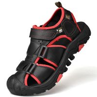 【CW】 Men Leather Male Shoes Design Breathable Sandals Outdoor Sneaker Gladiator Walking Trekking Climbing Sport