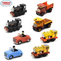 1:43 Thomas And Friends แท้ฝาแฝดรถยนต์โมเดลของเล่นรถไฟแม่เหล็กโมเดลของเล่นเด็กรถไฟคุณภาพทนทานต่อการตกหล่น