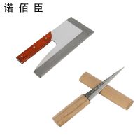 [COD] Wholesale Japanese-style bar counter handmade ice hockey knife carving wooden handle cutting foreign trade cross-border