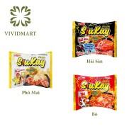 MÌ SIUKAY VỊ HẢI SẢN SIU KAY BÒ GÀ CAY PHOMAI SIUCAY BÒ - GÓI SIU CAY 128G