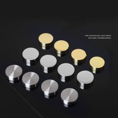 4PCS Billboard Decoration Nails Glass Fasteners Mirror Fixing Nails Stainless Steel Decoration Screw Covers Furniture Hardware