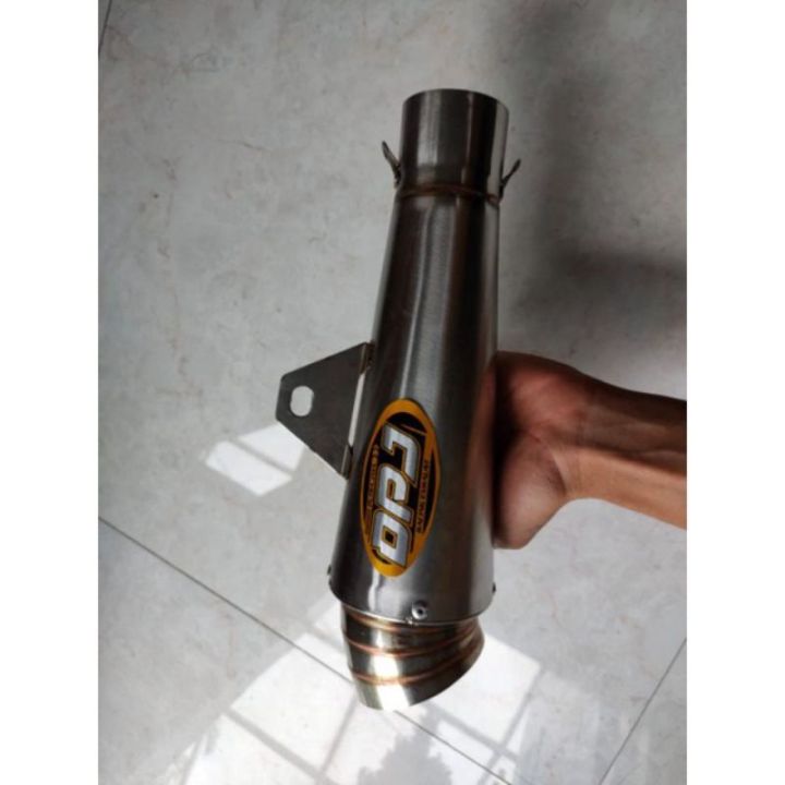 Silincer Knalpot Dpj Racing Dm50 Sarangan Setengah Engker Engkher Herex Mp Tiger Gl Verza Byson 3091