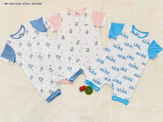 Body sợi tre avaler cho bé size 0-12m - ảnh sản phẩm 1