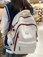 ✙▼ ins Japanese schoolbag female high school college backpack junior high school students large-capacity middle school students third to sixth grade backpack