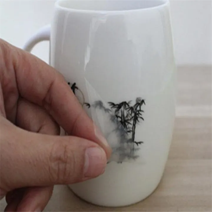 Film Free Laser Waterslide Decal Paper Clear Color No border left Water