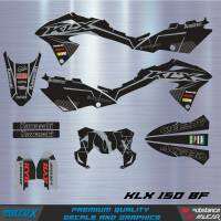 Sticker Decals สติ๊กเกอร์มอเตอร์ไซค์วิบาก โมโตคอส เอนดูโร่ ชุปเปอร์โมโต Kawasaki 150BF