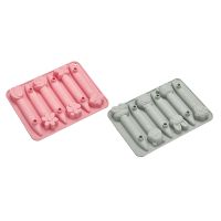 4 Pack Assorted Crayon Mold Cavities 3D Crayon Silicone Mold Triangle Crayon Mold Silicone Chocolate Making Mold