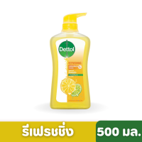 Dettol | เจลอาบน้ำ เดทตอล แอนตี้แบคทีเรีย สูตรรีเฟรชชิ่ง 500 มล.