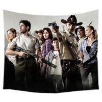 The Walking Dead Tapestry Wall Hanging Customized Bedspread Bedsheets Dorm Cover Home Wall Art Room Rug