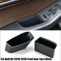 2 Pz/ชุดแต่งรถ Accessori Box Bracciolo Maniglia กล่อง Porta Di Stoccaggio Console Cassa Del Supporto Del Telefono Per Audi A4 Q5 S5 A5 B8