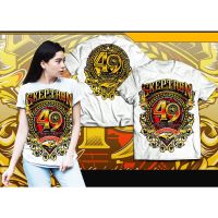 2023 New49th ครบรอบ AKP Frat ผ้าฝ้ายเสื้อคุณภาพดี3D Sublimated T เสื้อขนาด Xs-4xl Q3