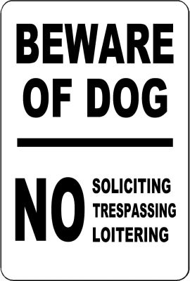ชุดสติ๊กเกอร์ไวนิลความปลอดภัยและคำเตือน &amp; สติ๊กเกอร์ป้ายคลังสินค้าระวังห้ามบุกรุกสุนัขแกะป้ายพัสดุ X