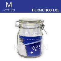 M Kitchen ขวดโหลแก้วฝาล็อค Hermetico ขนาด 1L