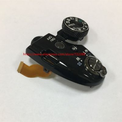 【☄New Arrival☄】 baoqingli0370336 ซ่อมแซมชิ้นส่วนสำหรับ Nikon P520โหมดฟังก์ชั่นปก P530 Dial ปุ่มชัตเตอร์สายเคเบิลงอได้สีดำ