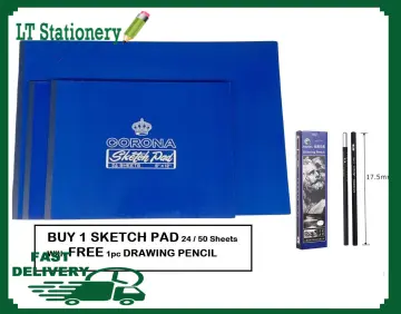 BEST BUY SKETCH PAD 9X12 PADDED 50 SHEETS