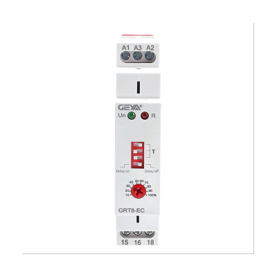 GEYA 1 Pieces GRT8-EC 10A Dual Function Timer Relay on Delay or Off Delay Relay AC230V Time Relay