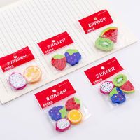 20packslot Creative Fruit Eraser Rubber Eraser Primary School Student Prizes Gift Stationery Supplies Free Shipping