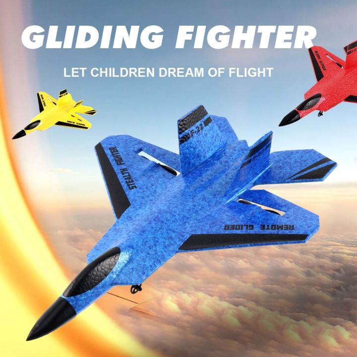 Avião de Brinquedo com Controle Remoto, SU35 ou SU57, Modelo Planador com  Luzes LED, 2,4