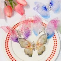 ☎✼ 2023 New Beautiful Moving Wings Pearl Big Butterfly Hair Clip For Girls Sweet Hair Decorate Hairpin Kids Lovely Hair Accessories