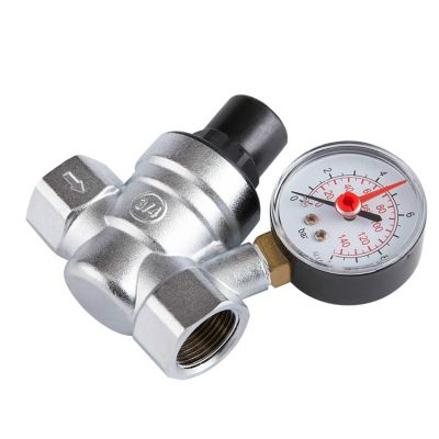 DN15 DN20 pressure reducing valve water pressure regulator with Gauge pressure