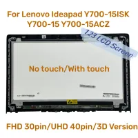 15.6 สำหรับ Lenovo Ideapad Y700-15ISK Y700-15 Y700-15ACZ แผงจอแสดงผล LCD แบบสัมผัสหน้าจอประกอบ5D10K29634 5D10K25568 5D10K25568