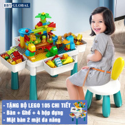 Bộ bàn chơi LEGO đa năng kèm bộ xếp hình nhiều chi tiết cỡ lớn