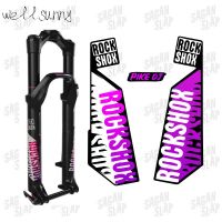 Rockshox หอก DJ สติ๊กเกอร์รูปลอกส้อม Mtb ดาวน์ฮิลล์จักรยาน