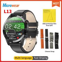 2022 New Microwear L13 Smart Watch ECG Heart rate BT Call Blood Pressure Sport Watch IP68 Waterproof L16 L15 smartwatch