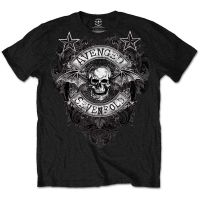 Avenged Sevenfold Stars Flourish เสื้อยืด100 ORIGINAL MERCH