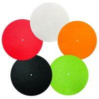 【YF】 Felt Turntable Platter Mat LP Slip Audiophile 3mm Thick For Vinyl Record  Black red white orange and green optional