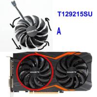 【☸2023 New☸】 tu884140474 สำหรับ Gigabyte Geforce Gtx 1050 1050ti 1060 1070 1070ti G1 Radeon Rx 570 580 470 480 G1 Gaming Mi 88Mm Cooler พัดลม T129215su