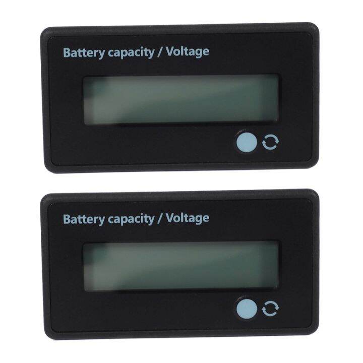 【Ready Stock&COD】2X 12V 24V 36V 48V Battery Meter, Battery Capacity