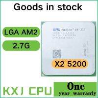 AMD Athlon 64 X2 5200+ X2 5200 โปรเซสเซอร์แบบ Dual-Core ADO5200IAA5DO ซ็อกเก็ต AM2 DESKTOP CPU 2.7GHz 65W 1M