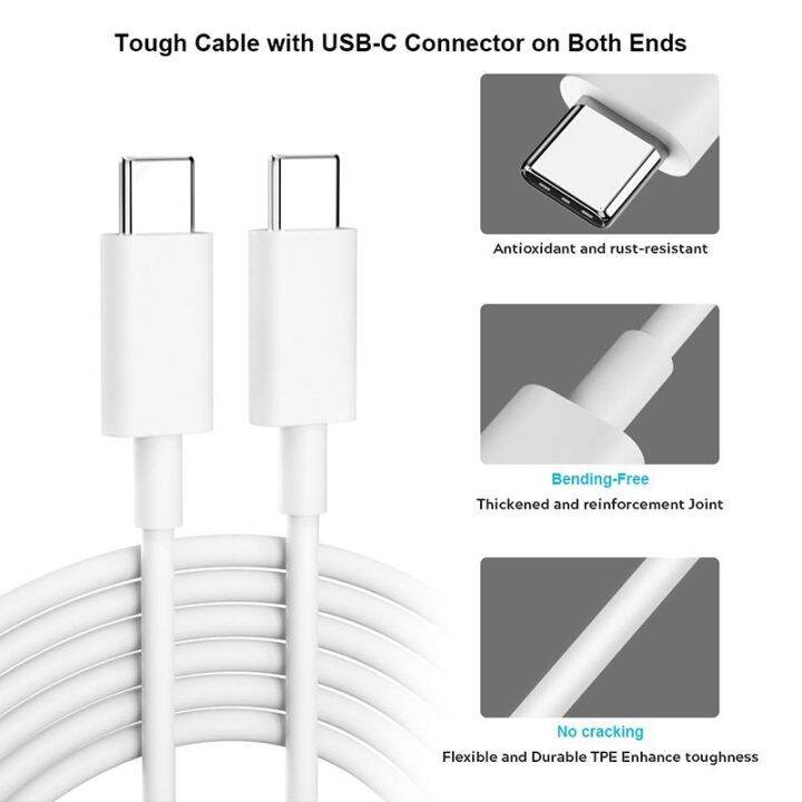 a-lovable-5a-data-linechargetype-ccharger-เหมาะสำหรับโทรศัพท์มือถือทุกรุ่น-c2c-c2lcablecharger-สาย-usb-c