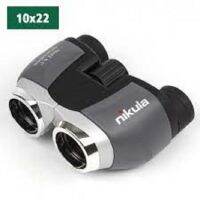 กล้องส่องทางไกลยี่ห้อ nikila binoculars รุ่นนี้ขายดีมาก ขนาด 10x22 ปรับซูมอัตโนมัติ ปรับโฟกัสที่ตาด้านขวา ระยะ 107-1000 เมตร เลนส์ใส คมชัดมาก