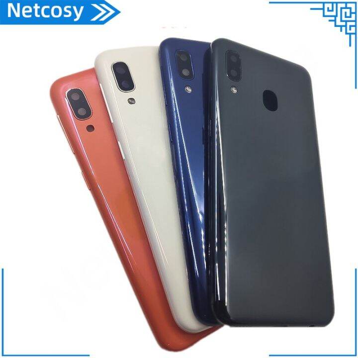 netcosy-a20e-เคส-galaxy-หลัง-sm-a202f-sm-a202k-ซองเก็บแบตเตอรีปกหลังอะไหล่เคสประตูหลัง