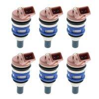 6 PCS 16600-85E06 1660085E06 for Nissan Maxima II (J30) 3.0 I Saloon 1988-1994 Fuel Injector 16600-21V02