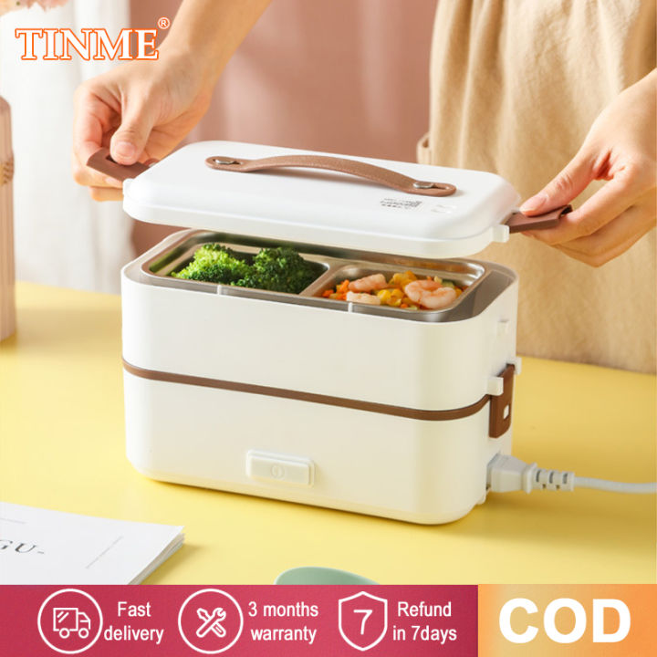 Electric 3 Layers Lunch Box Portable Car Office Food Warmer Heater