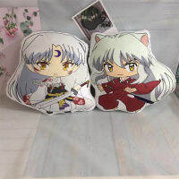 อะนิเมะ Inuyasha หมอนยัดของเล่นตุ๊กตา Sesshoumaru สั้นนุ่มหมอนเบาะน่ารักตุ๊กตาตกแต่งบ้านของขวัญ40เซนติเมตร